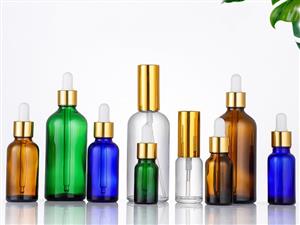 茶色精油瓶-精華液瓶